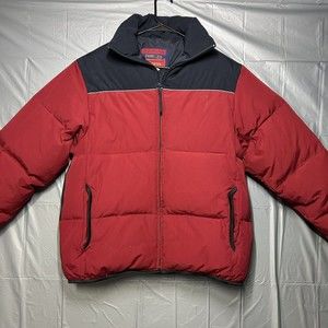 Twenty X 20X By Wrangler Outerwear Mens Down Feather‎ XS Coat Jacket Red Blue